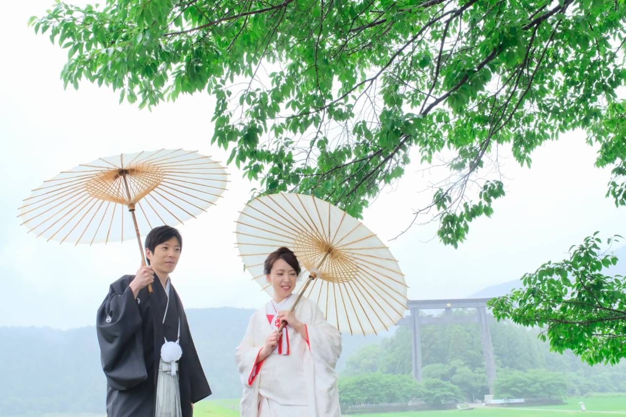 熊野本宮大社で白無垢の神前結婚式｜2025 | コラム | ウェディング