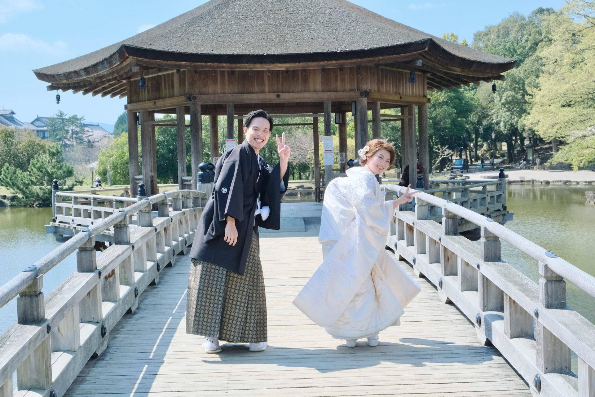 結婚式の前撮りフォトウエディングの写真