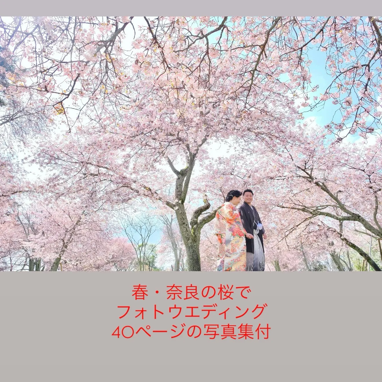 奈良で前撮りフォトウエディングのメリット