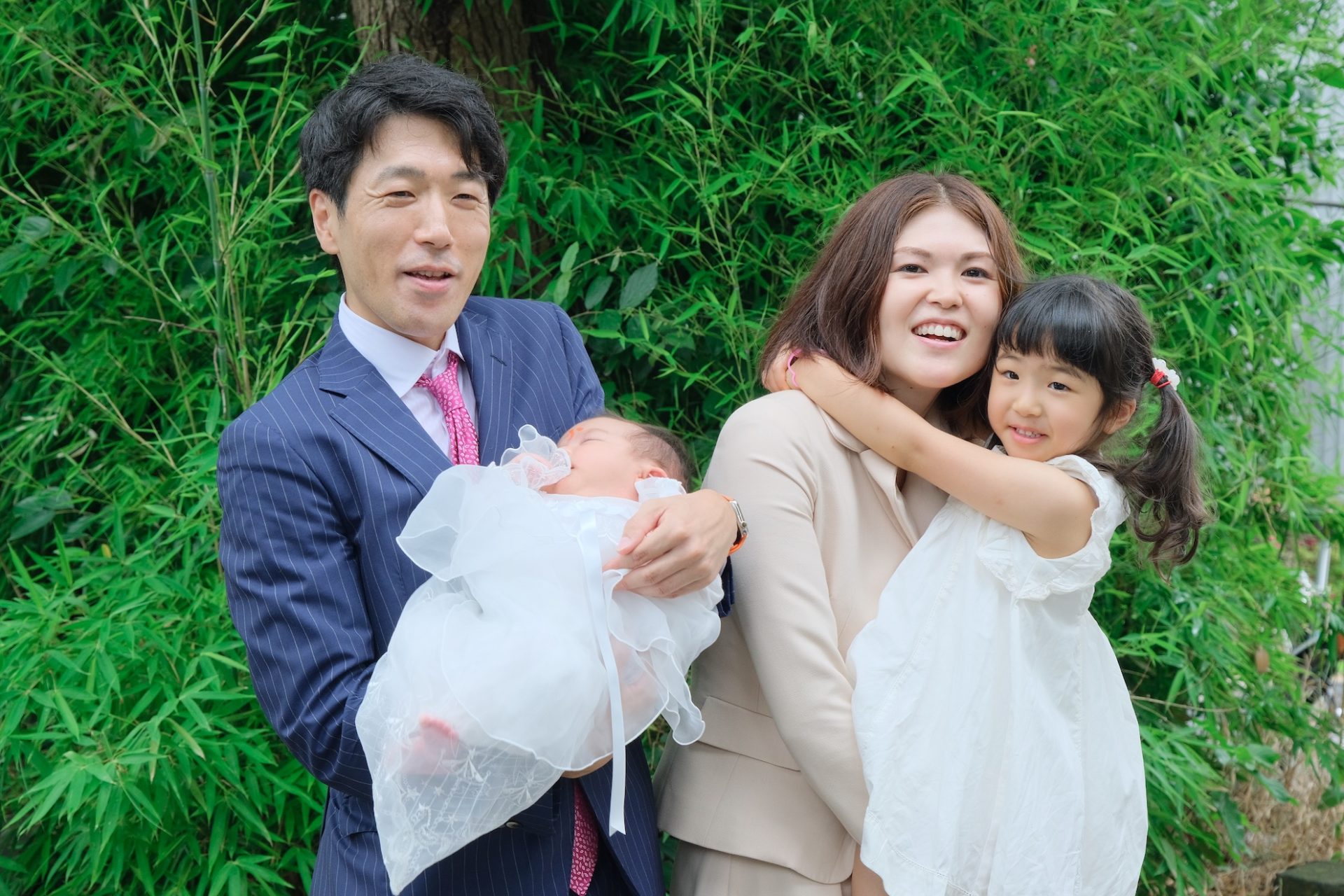 開口神社でお宮参り