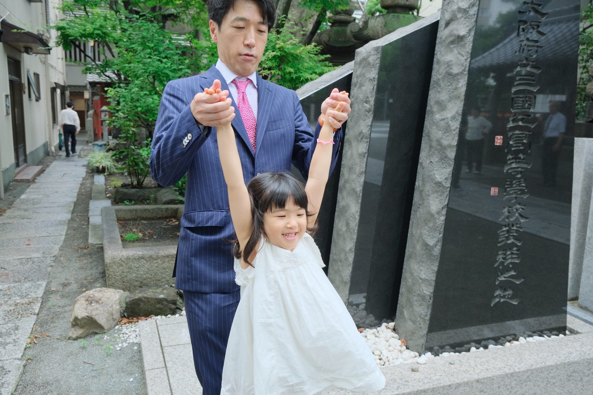 開口神社でお宮参り