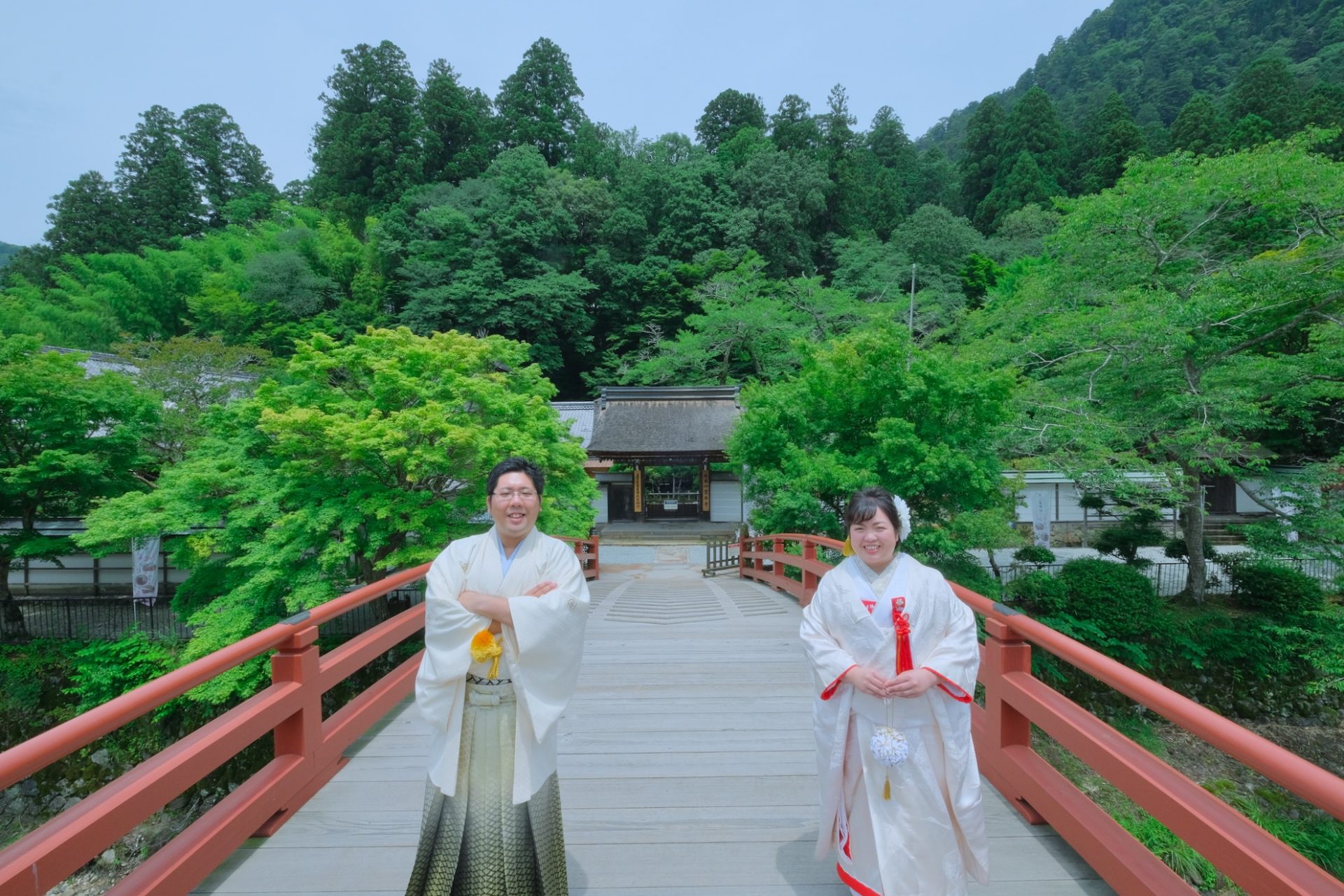 【和装前撮り】奈良の秘境！室生寺でのフォトウエディングは貸切状態！