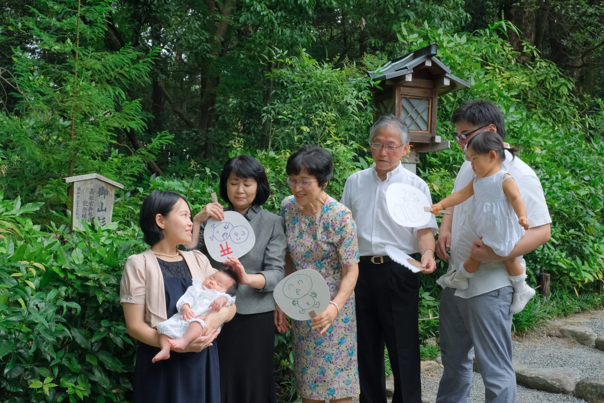 大神神社でお宮参り写真撮影