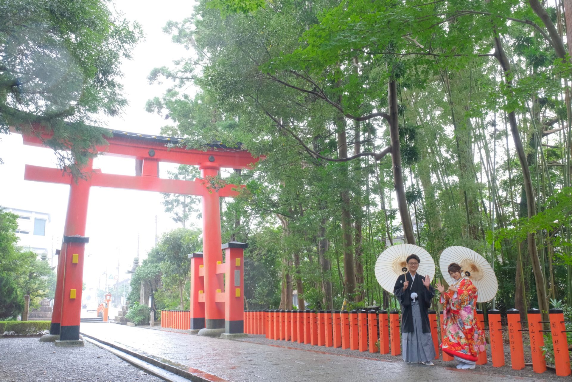 熊野速玉大社の結婚式写真