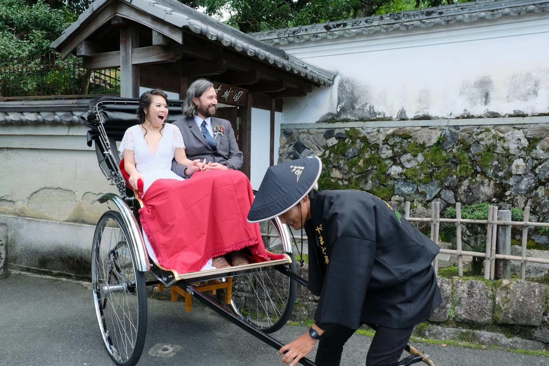 インバウンドの結婚式・オーストラリアからの二人が奈良でセレモニー