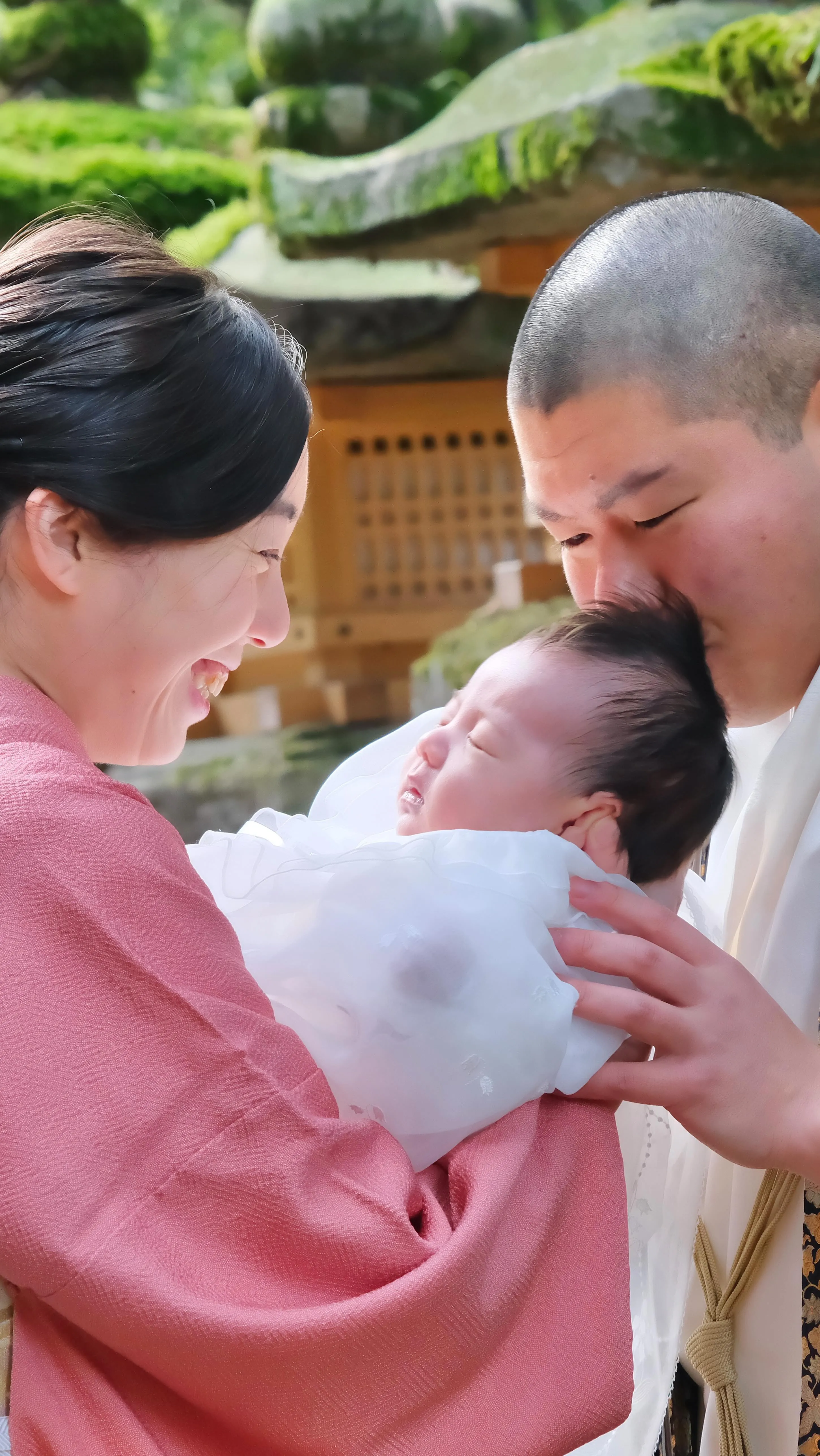 奈良春日大社の冬のお宮参りは意外に暖かく