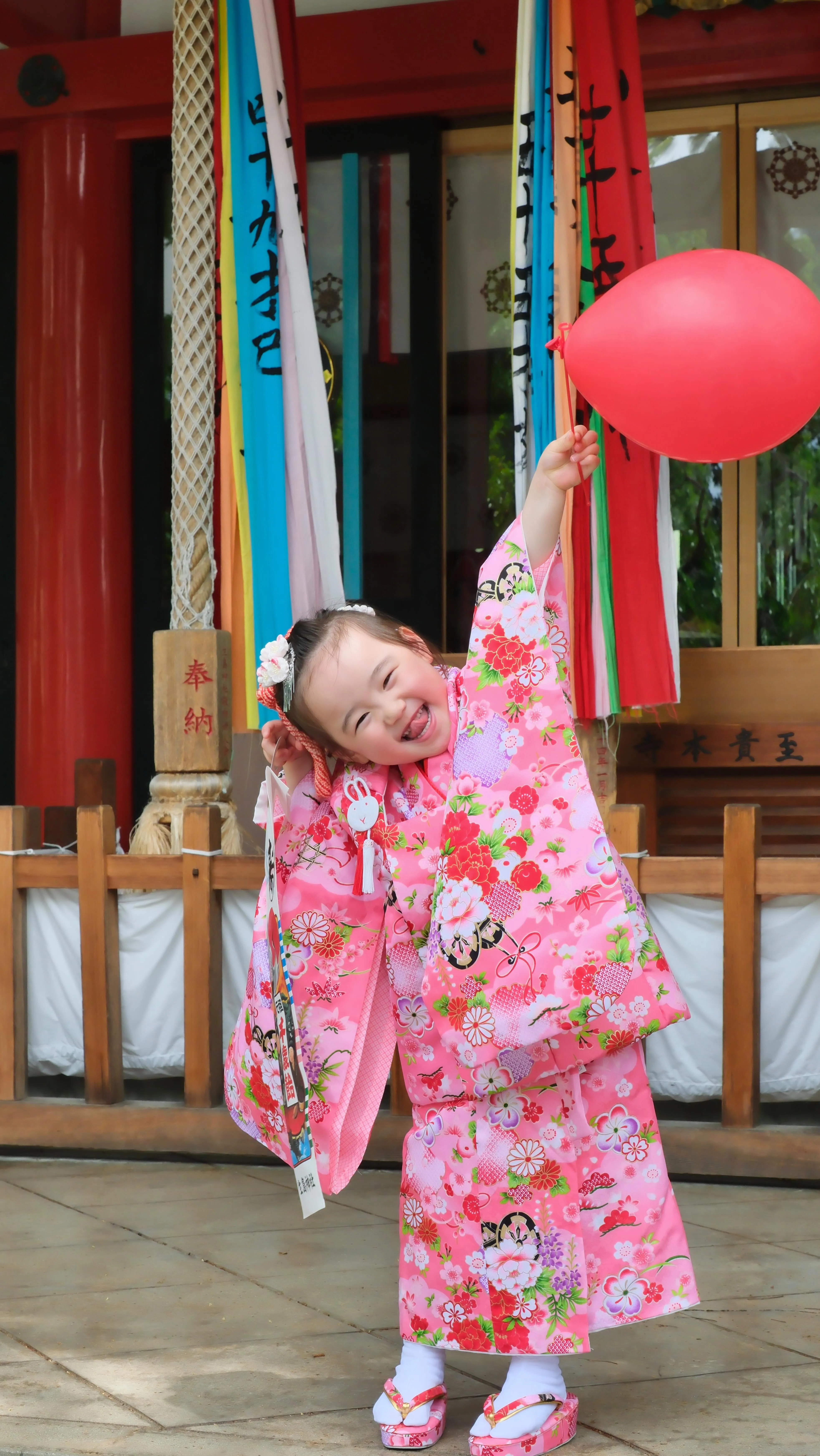 生島神社の七五三は５月の暑い暑いお参り