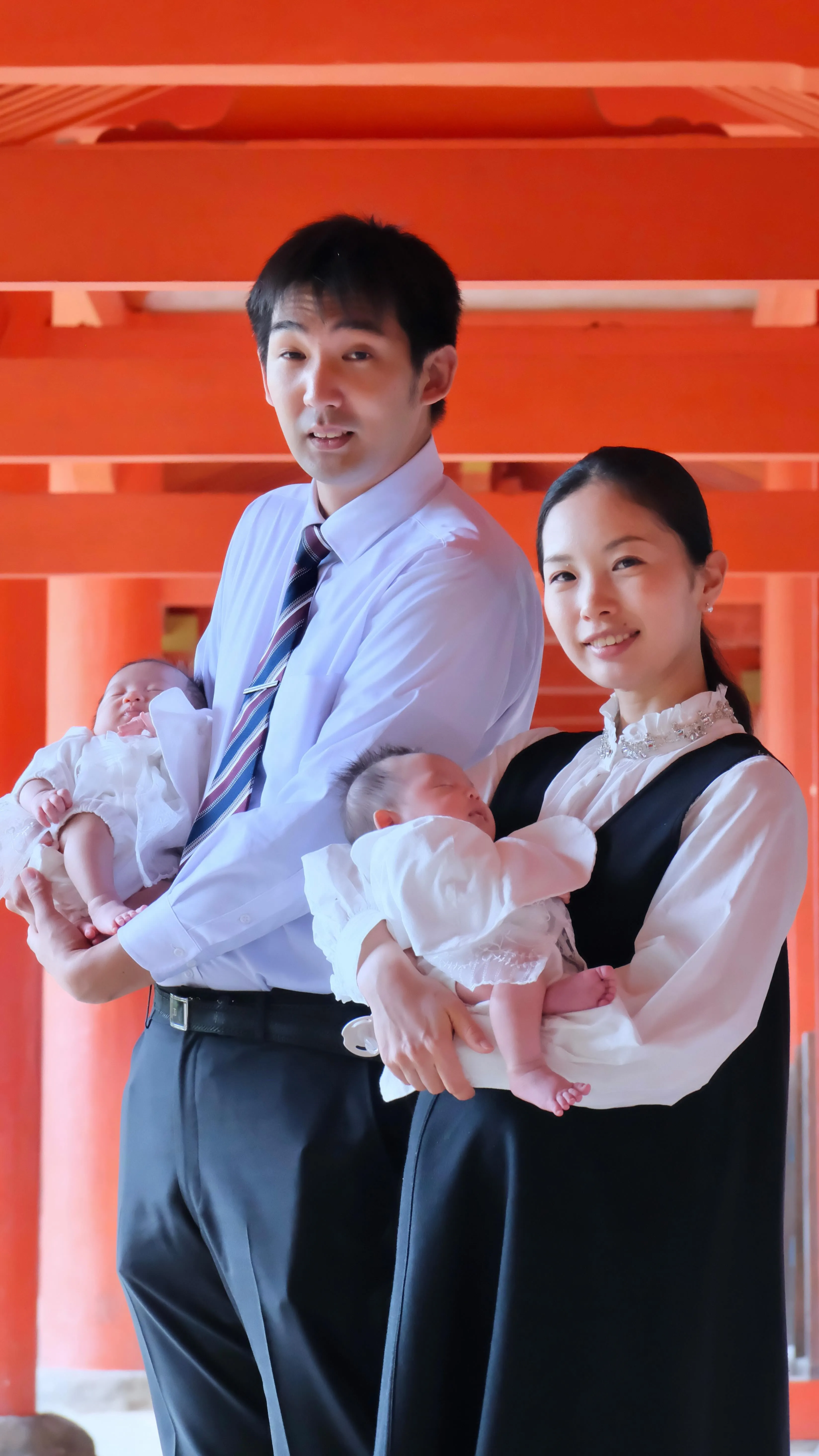 春日大社のお宮参りは鹿さんがアテンド