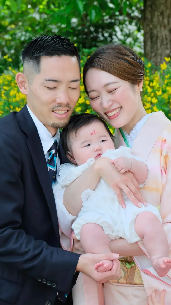 生島神社のお宮参りは多くの人がご祈祷に来られます。