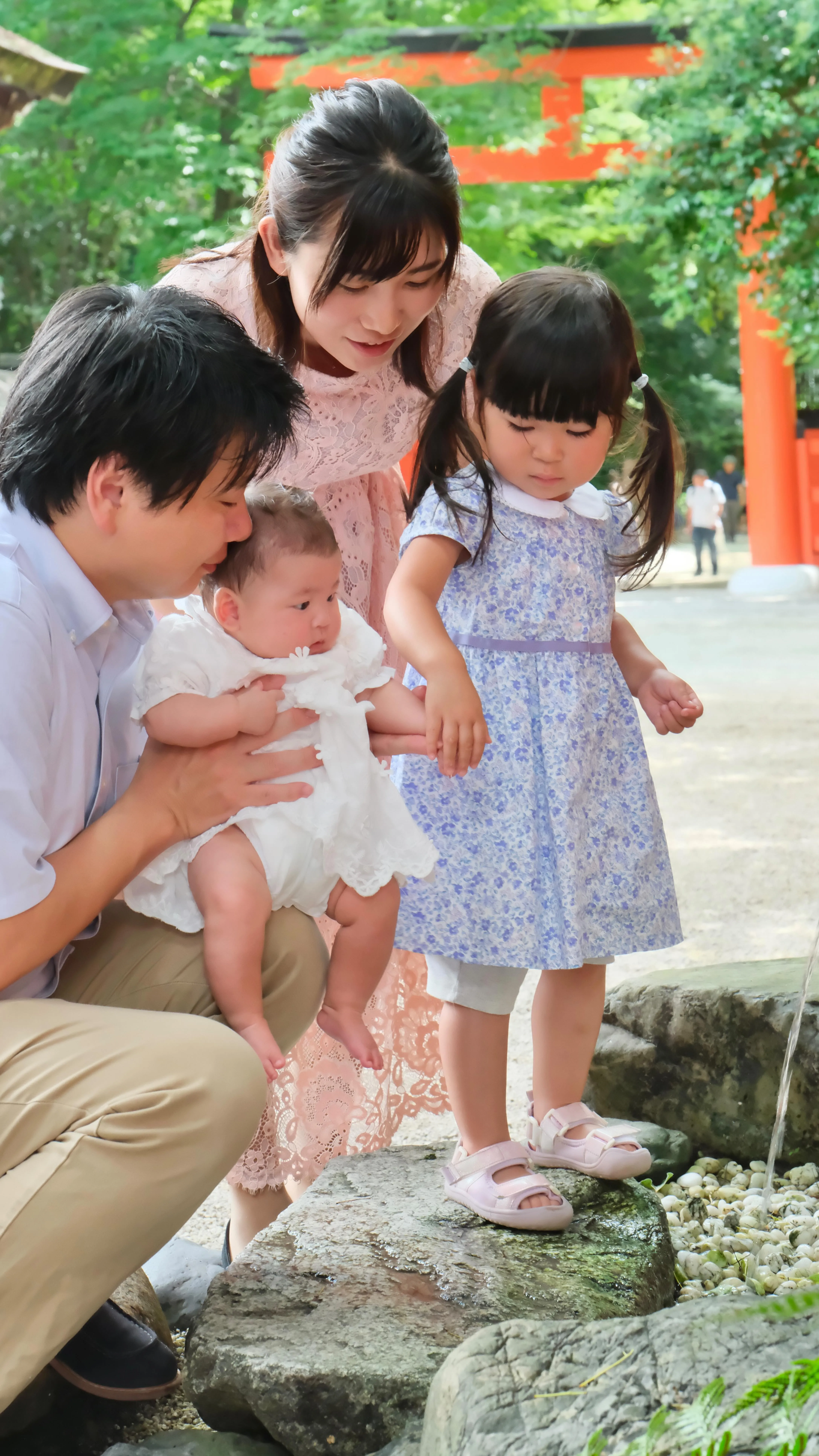 下鴨神社、みたらし祭の日のお宮参り