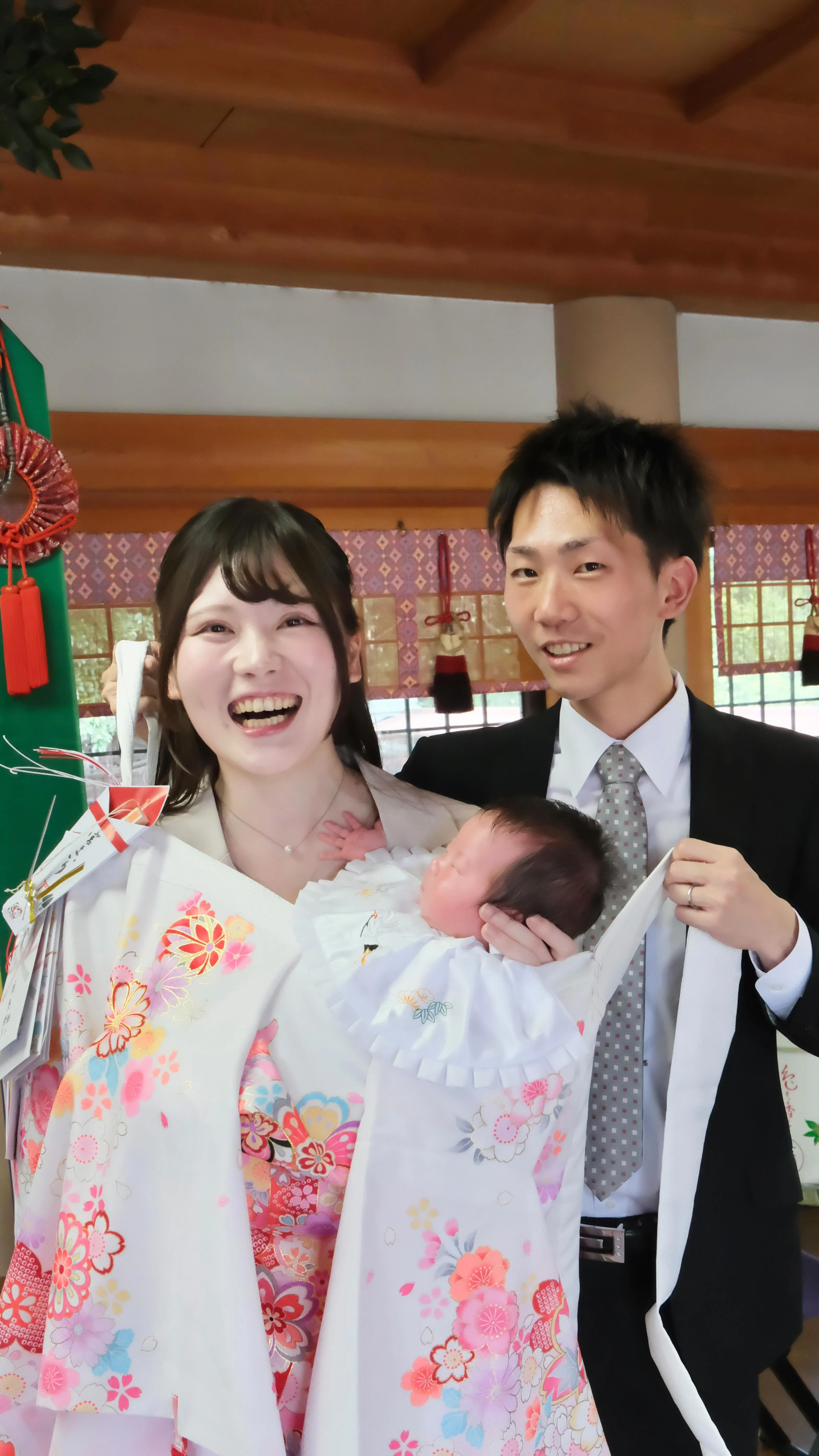 龍田神社の真夏のお宮参り