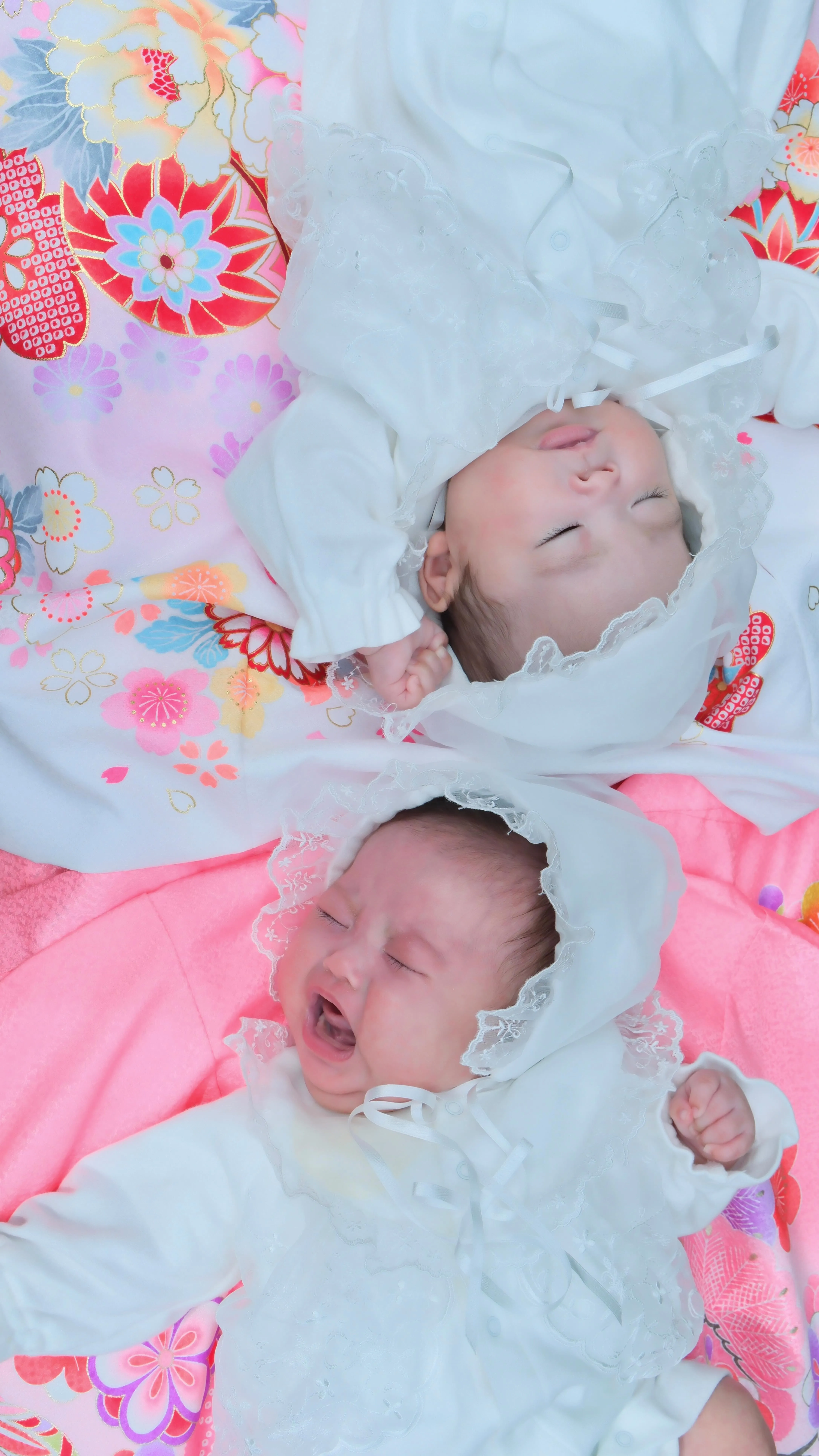 今日もまた双子の可愛い姫様のお宮参り