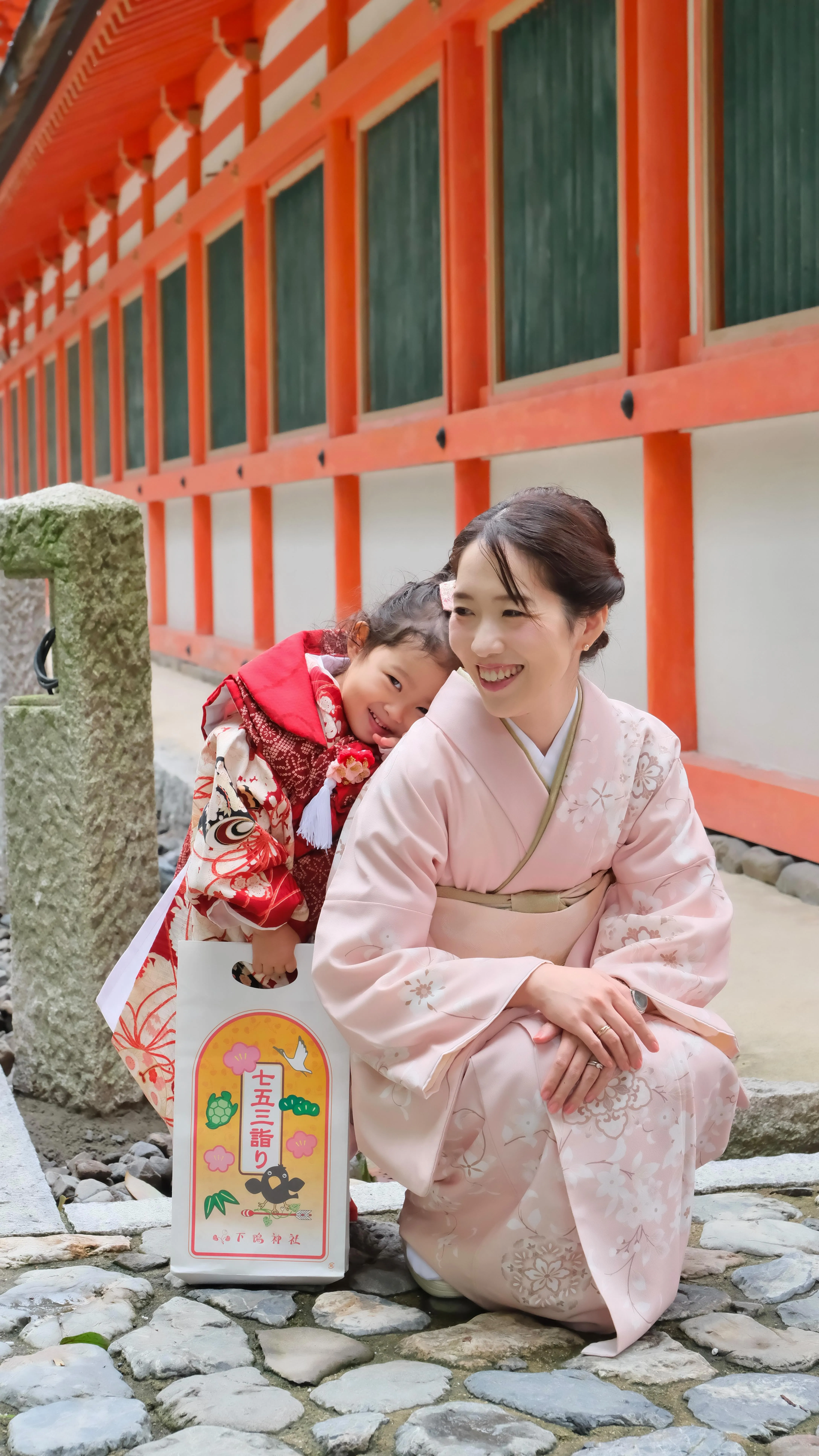 下鴨神社七五三はパパとママが大好き女の子