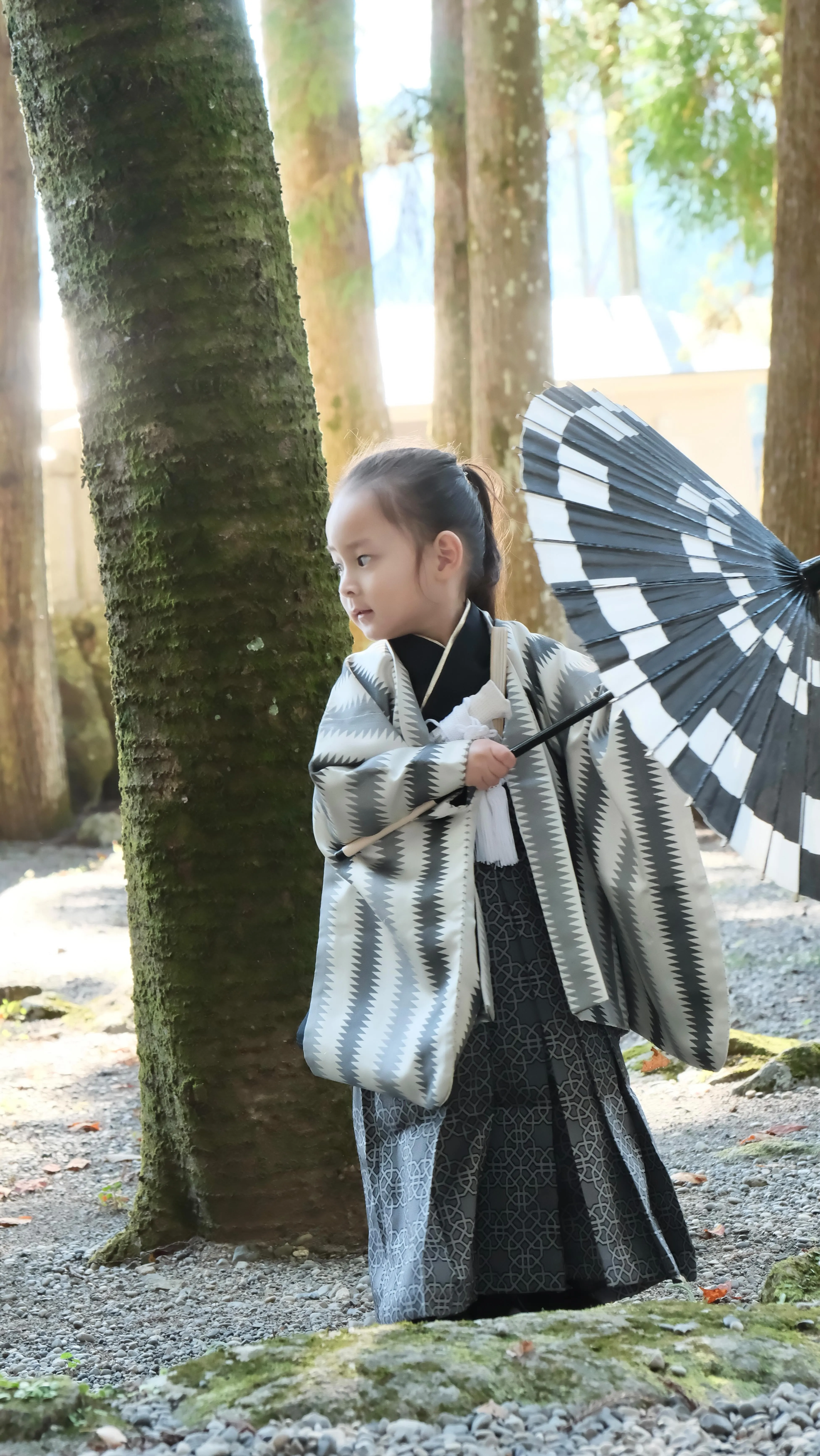 熊野本宮大社で七五三は武士の心意気で