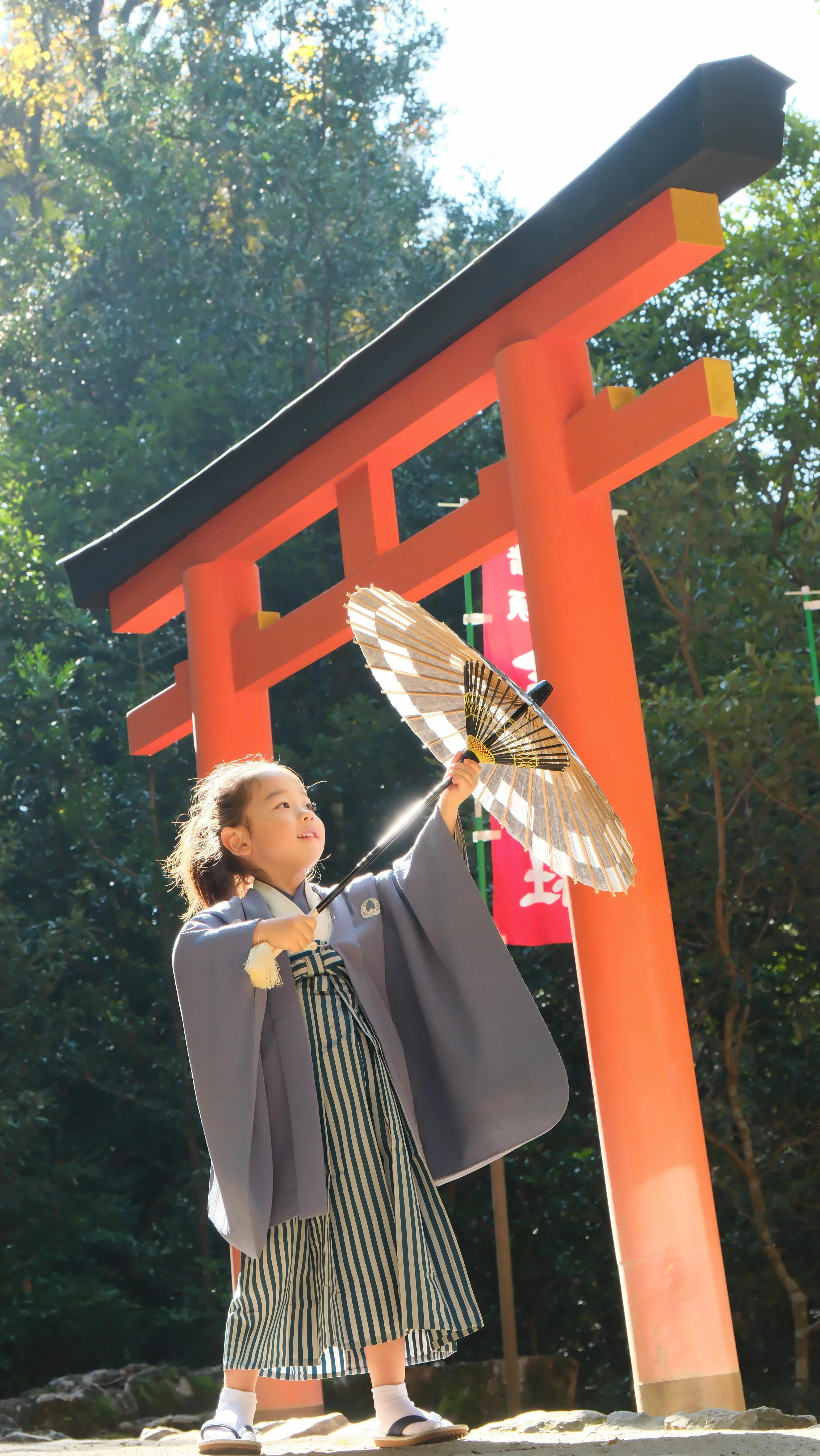 春日大社の七五三は可愛い日本男児参上！