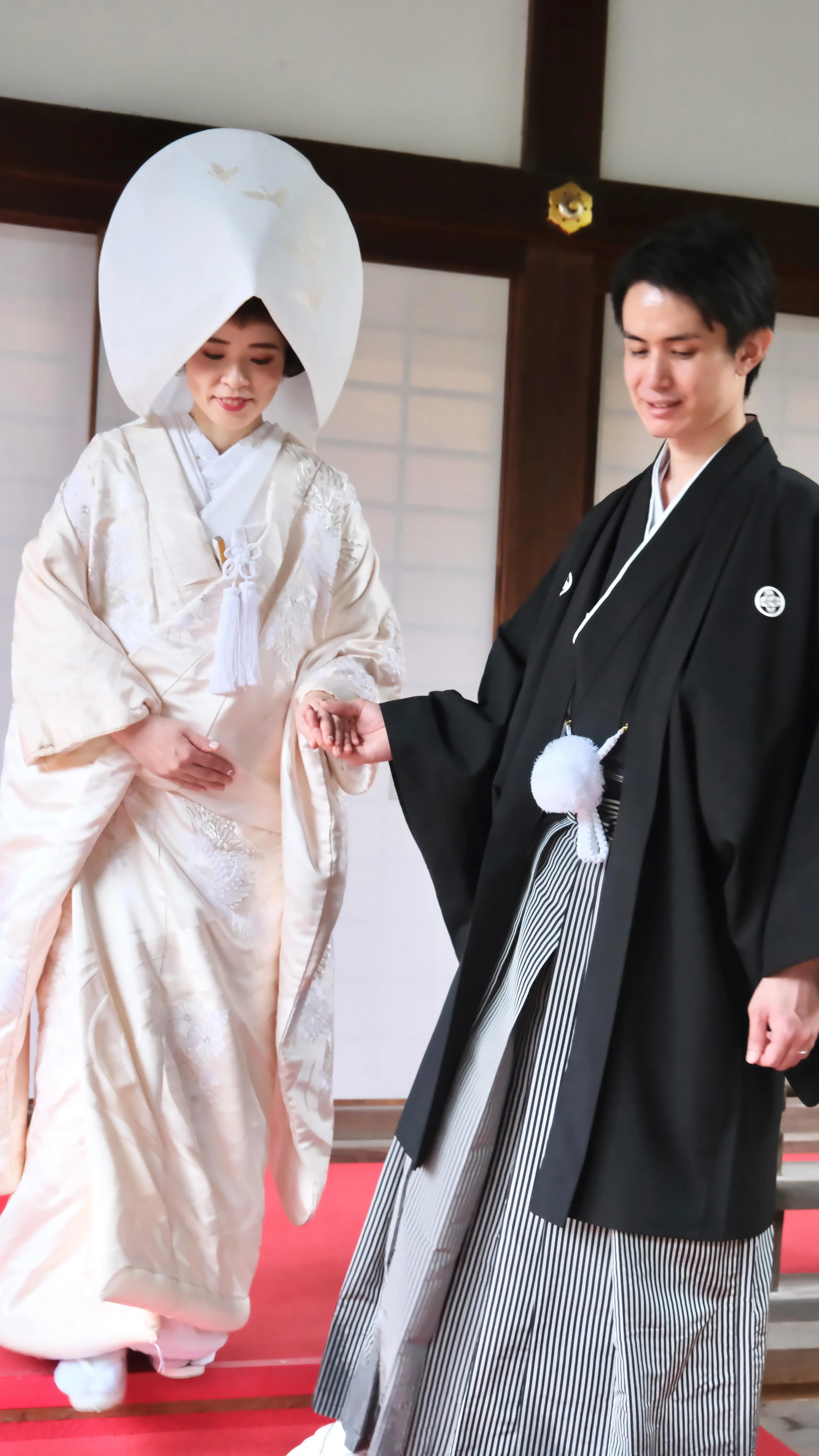 下鴨神社は雨の中での結婚式