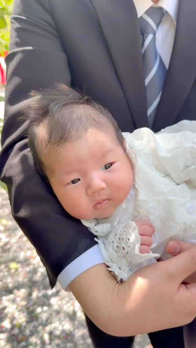 平野神社のお宮参りは満開の遅咲きの桜で