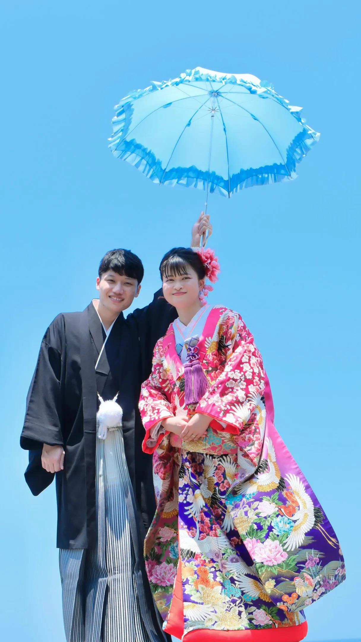 二見興玉神社の結婚式は梅雨明けの快晴